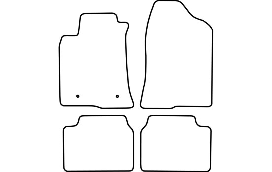 Car mats suitable for Toyota Avensis 2005-2009, Image 2