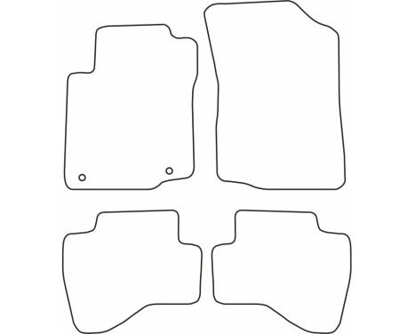 Car mats suitable for Toyota Aygo 2010-2014, Image 3