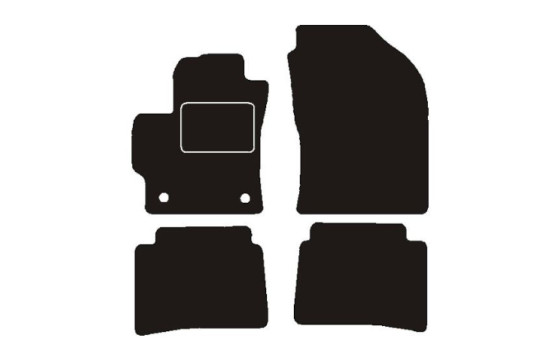 Car mats suitable for Toyota Corolla hybrid sedan 2019 ->