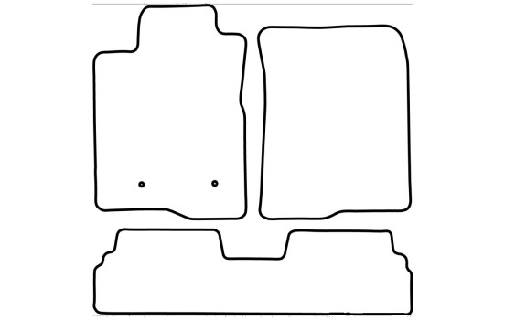 Car mats suitable for Toyota Corolla Verso 2006-2009 (5-Per, Image 2