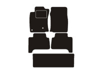 Car mats suitable for Toyota Land Cruiser Land Cruiser 7 pers. 2002 ->