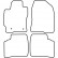 Car mats suitable for Toyota Prius 2005-2009 4-piece, Thumbnail 4