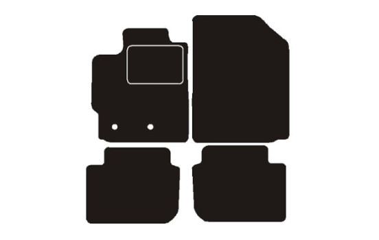 Car mats suitable for Toyota Urban Cruiser 4WD 2009-