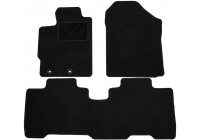 Car mats suitable for Toyota Verso-S 2011- 3-piece