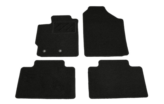 Car mats suitable for Toyota Yaris 2006-2011 4-piece