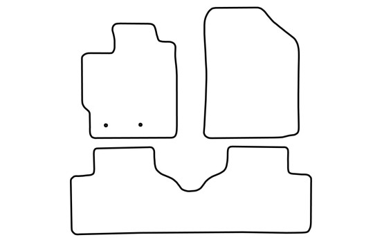 Car mats suitable for Toyota Yaris 3/5 doors 2006-2011, Image 2