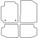 Car mats suitable for Toyota Yaris 3 doors 1999-2003, Thumbnail 2