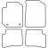 Car mats suitable for Toyota Yaris 5drs 1999-2003 4-piece, Thumbnail 2