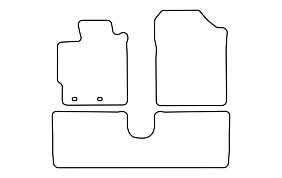 Car mats suitable for Toyota Yaris from 2011, Image 2
