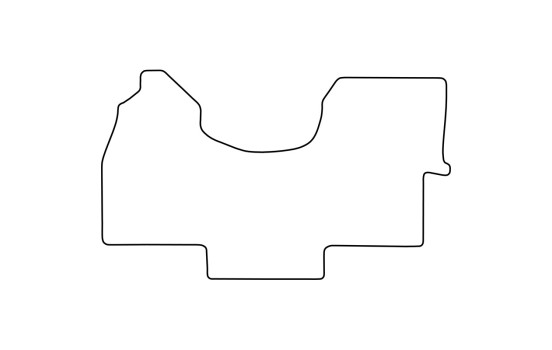 Car mats suitable for Volkswagen Crafter 2006- (only for, Image 2
