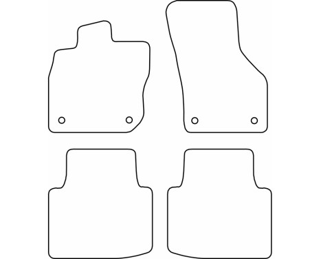 Car mats suitable for Volkswagen Passat (CJ5) Variant 2023-, Image 2