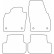 Car mats suitable for Volkswagen Polo VI 3/5-door 2017-, Thumbnail 2