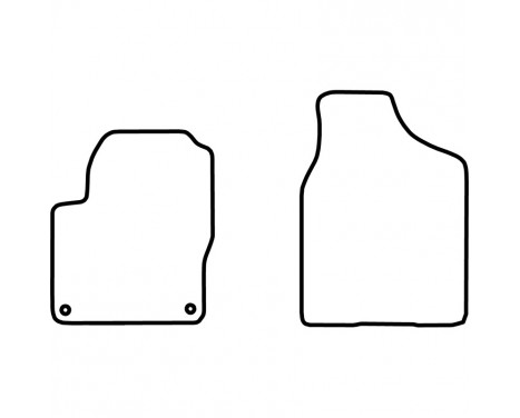 Car mats suitable for Volkswagen Sharan 2006-2011 (only for), Image 2