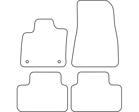 Car mats suitable for Volvo C40 Recharge 2021-, Image 2