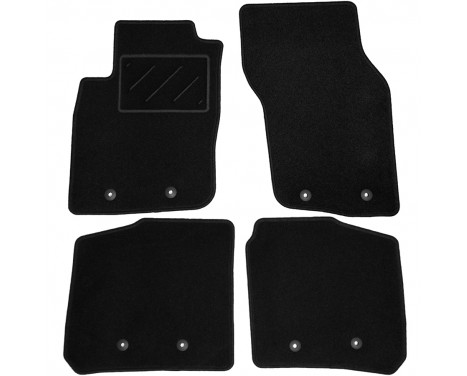 Car mats suitable for Volvo S40/V40 1998-2004 4-piece