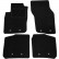 Car mats suitable for Volvo S40/V40 1998-2004 4-piece