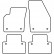 Car mats suitable for Volvo S40/V50 2004-2011 4-piece, Thumbnail 4