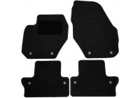 Car mats suitable for Volvo S60/V60 2010- 4-piece