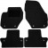 Car mats suitable for Volvo S60/V60 2010- 4-piece