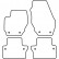 Car mats suitable for Volvo V70/XC70 2007- 4-piece, Thumbnail 4