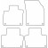 Car mats suitable for Volvo XC90 2015- (4-piece), Thumbnail 2