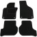 Car mats suitable for VW Golf V / Jetta 2003-2007 4-piece