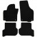 Car mats suitable for VW Golf V Plus 2007- 4-piece