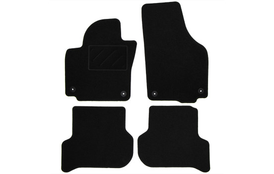 Car mats suitable for VW Golf V Plus 2007- 4-piece