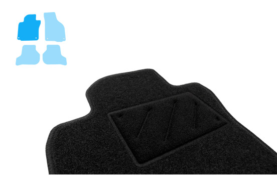 Car mats suitable for VW Golf VI 2008-2012, Cabriolet 2012-, Image 4