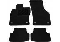 Car mats suitable for VW Golf VII 2012- 4-piece