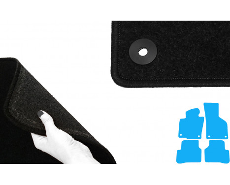 Car mats suitable for VW Passat B6/B7 2007-2014, also for d, Image 4
