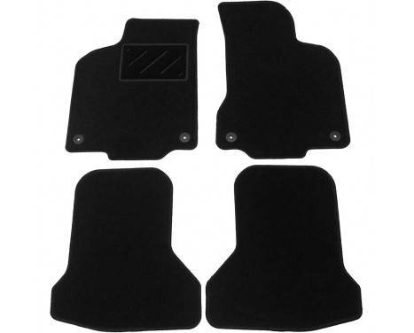 Car mats suitable for VW Polo 6N2 2000-2002 4-piece
