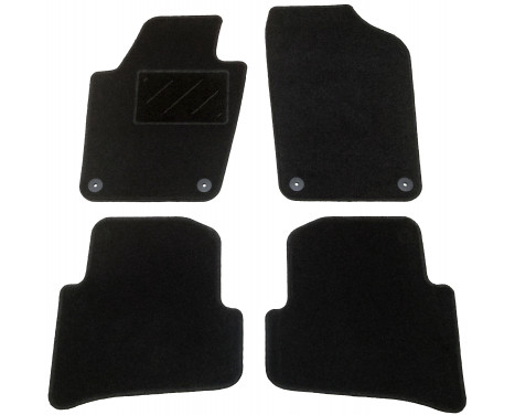 Car mats suitable for VW Polo 6R 2010- 4-piece