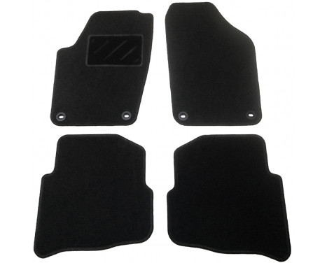 Car mats suitable for VW Polo 9N 2002-2007 4-piece