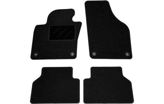 Car mats suitable for VW Tiguan 2007- 4-piece