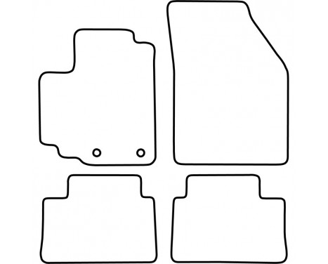 Car Mats Suzuki Alto from 2009, Image 2