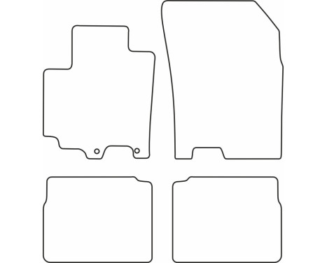 Car Mats Suzuki S-Cross 2013-, Image 3
