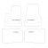 Car mats Tesla Model S 2012- 4-part, Thumbnail 2