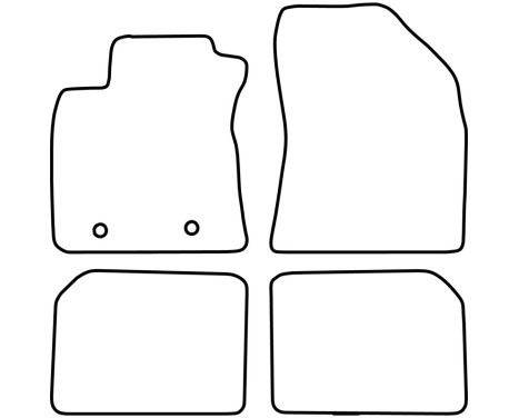 Car Mats Toyota Avensis 2011-, Image 3