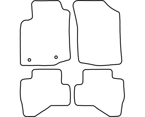 Car Mats Toyota Aygo 2014-, Image 3