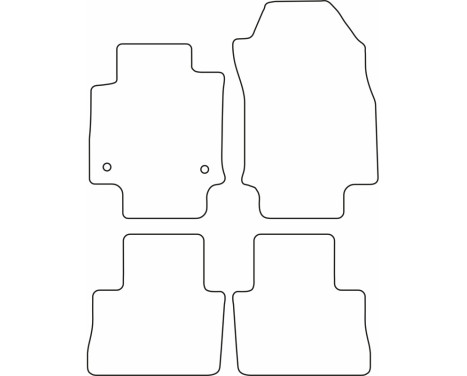Car Mats Toyota RAV 4 V 2018 - excl. Hybrid, Image 2