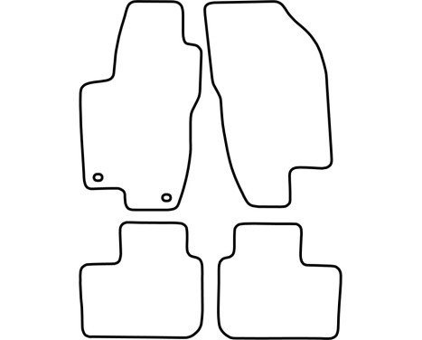 Car mats Velor suitable for Alfa Romeo 156 1997-2003, Image 6