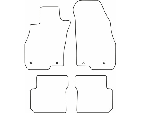 Car mats Velor suitable for Alfa Romeo Mito 2008-2016, Image 6