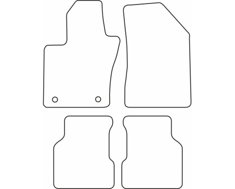 Car mats Velor suitable for Alfa Romeo Tonale 2022-, Image 6