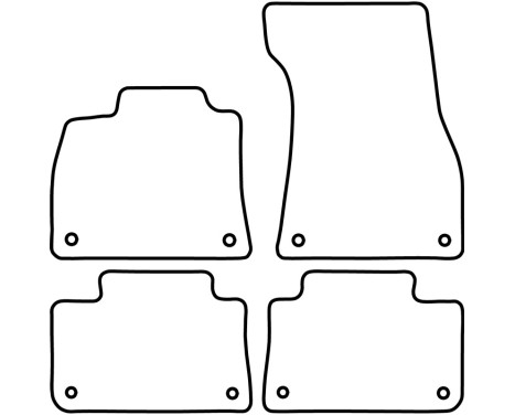 Car mats Velor suitable for Audi E-Tron 2018-, Image 6