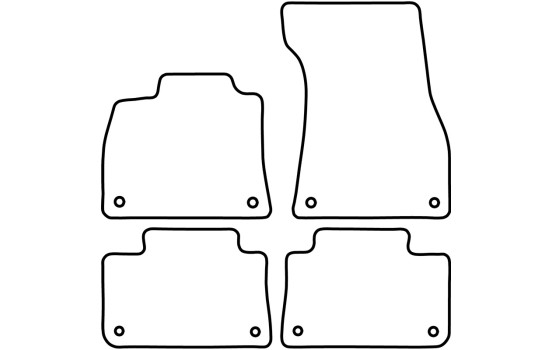 Car mats Velor suitable for Audi E-Tron 2018-, Image 6