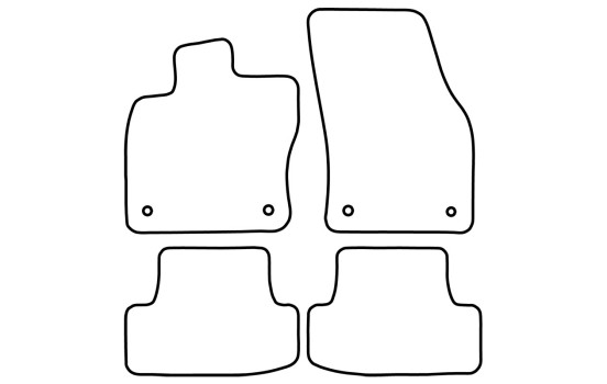 Car mats Velor suitable for Audi Q2 2017-, Image 6