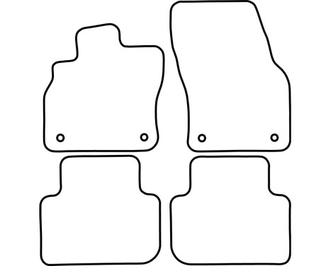 Car mats Velor suitable for Audi Q3 (F3B) 2019-, Image 6