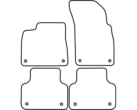 Car mats Velor suitable for Audi Q8 2018-, Image 6