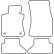 Car mats Velor suitable for BMW 6 series 2004-, Thumbnail 6